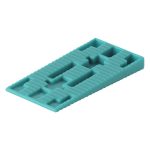 Wolfcraft 40 distančních klínků plast 6930000