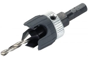 Wolfcraft Předvrták a záhlubník, stopka šestihran 2544000 průměr 3,2-12 mm