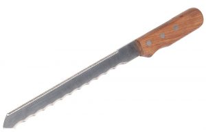 Wolfcraft Nůž na izolační hmoty 275 mm oboustranný, dřevěné držadlo 4119000