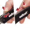 Wolfcraft Nůž ALU 90mm s výsuvným břitem 4124000 - Image 2