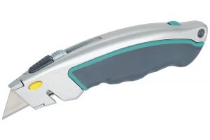Wolfcraft Profesionální nůž zatahovací, zásobník na 5 břitů 4131000