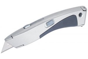 Wolfcraft Profesionální nůž zatahovací, zásobník na 3 břity 4132000