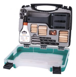 Univerzální box na dřevěné kolíky Wolfcraft 4645000