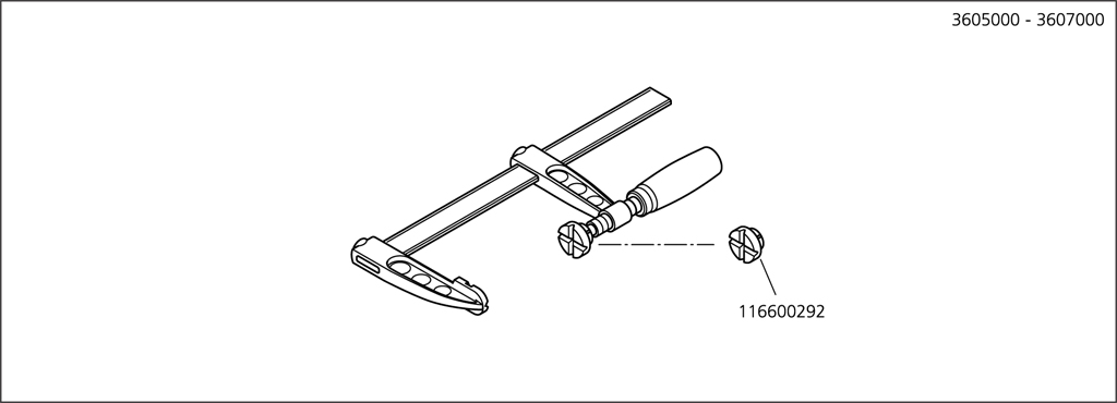 Wolfcraft SZ50-150 kutilská šroub.svěrka 3606000 - Obrázek 4