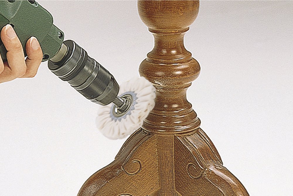 Wolfcraft leštící kotouč, otvor 10 mm 85x10mm 2132000 - Obrázek 2