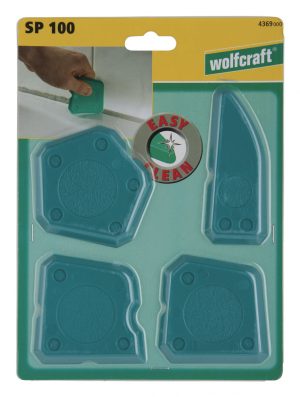Wolfcraft SP100 Sada 4 spárových hladítek  4369000