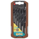 Wolfcraft Sada 6ks spirálový vrtáky do dřeva CV ø3-10mm 7108000