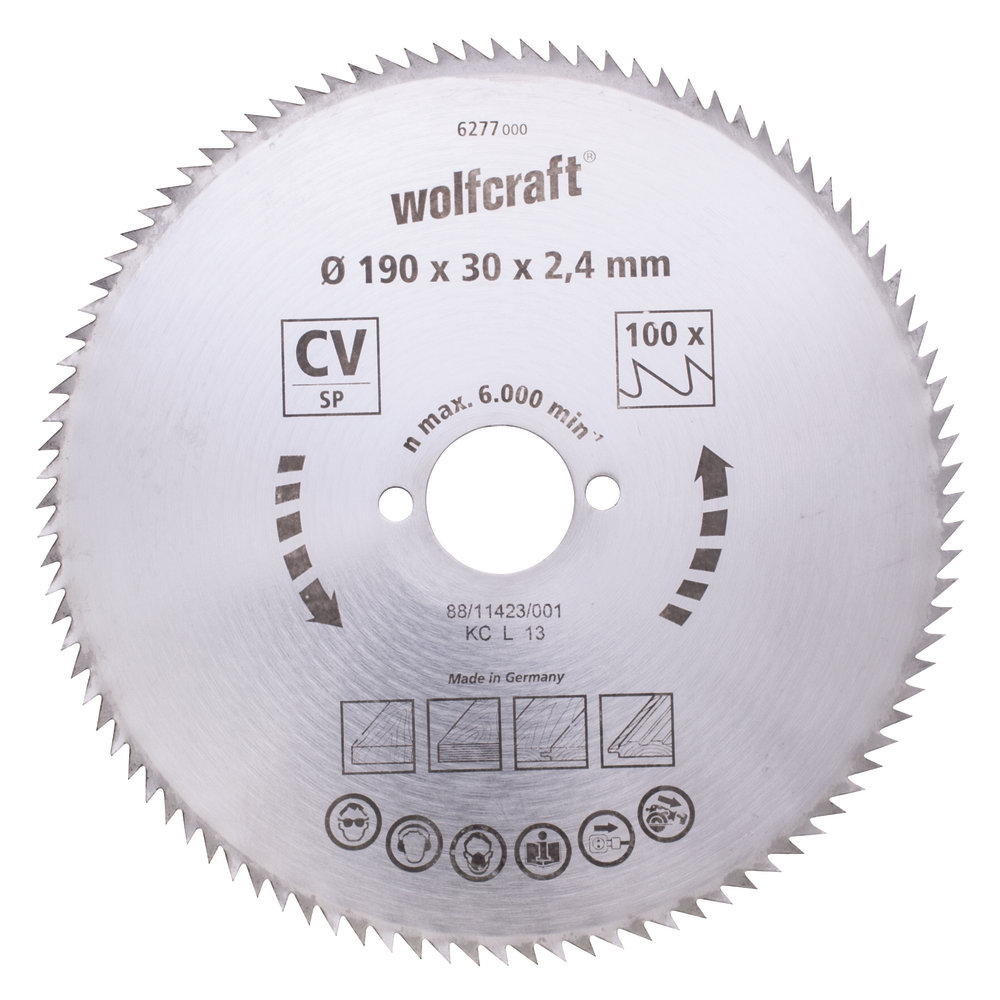 Wolfcraft Wolfcraft pilový kotouč jemné řezy ø140x12,75 Z100 6258000
