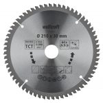 Wolfcraft pilový kotouč pro pokos.pily přesné řezy ø210x30 Z64 6540000