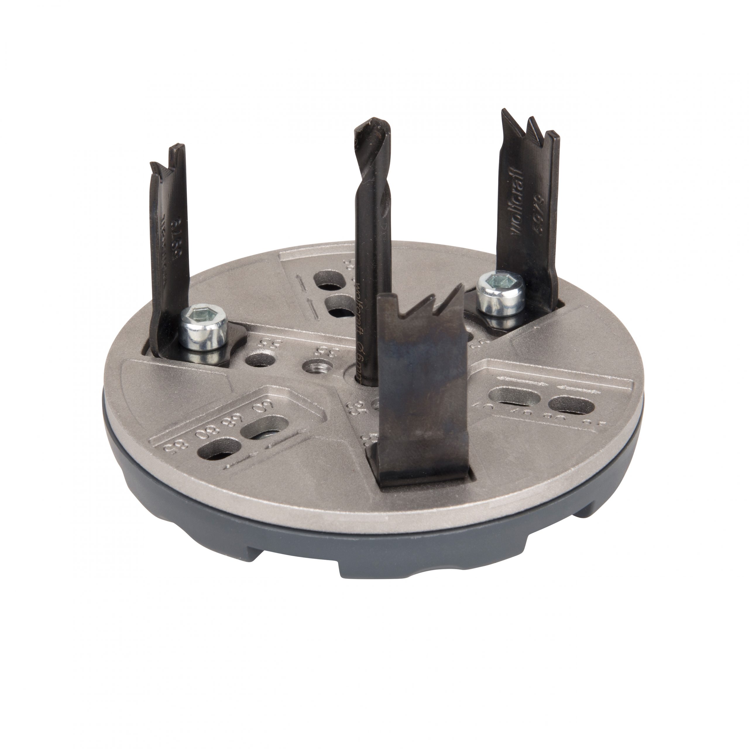 Wolfcraft nastavitelná děrovka pro elektromontáže 35-83 mm 5983000