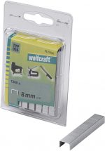 Wolfcraft Široké sponky do sponkovačky výška 8 mm 1200 ks  7177000