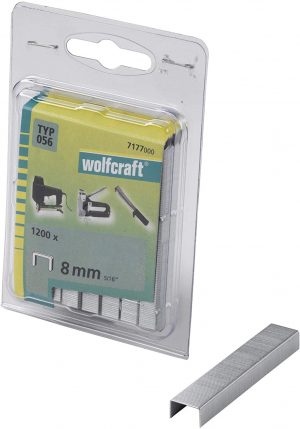 Wolfcraft Široké sponky do sponkovačky výška 8 mm 1200 ks  7177000