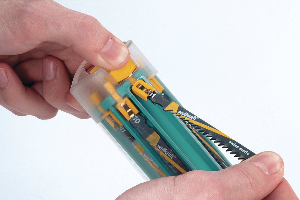 Wolfcraft box s pilovými listy do děrovky 3559000 - Obrázek 2