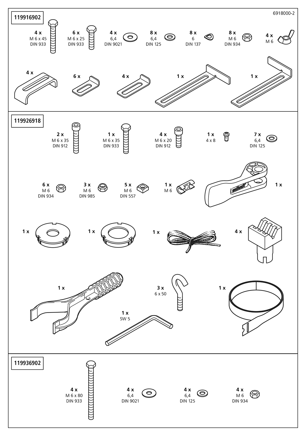 Wolfcraft strojní stůl MASTER cut 2600 6918000 - Obrázek 34