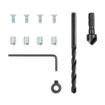 Wolfcraft sada opravných pouzder pro kování 4657000