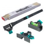 Wolfcraft sada pomůcek pro skládací metry 4 ks 8623000