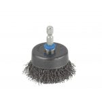 Wolfcraft drátěný kartáč hrnec 50 mm stopka .6mm 2106000