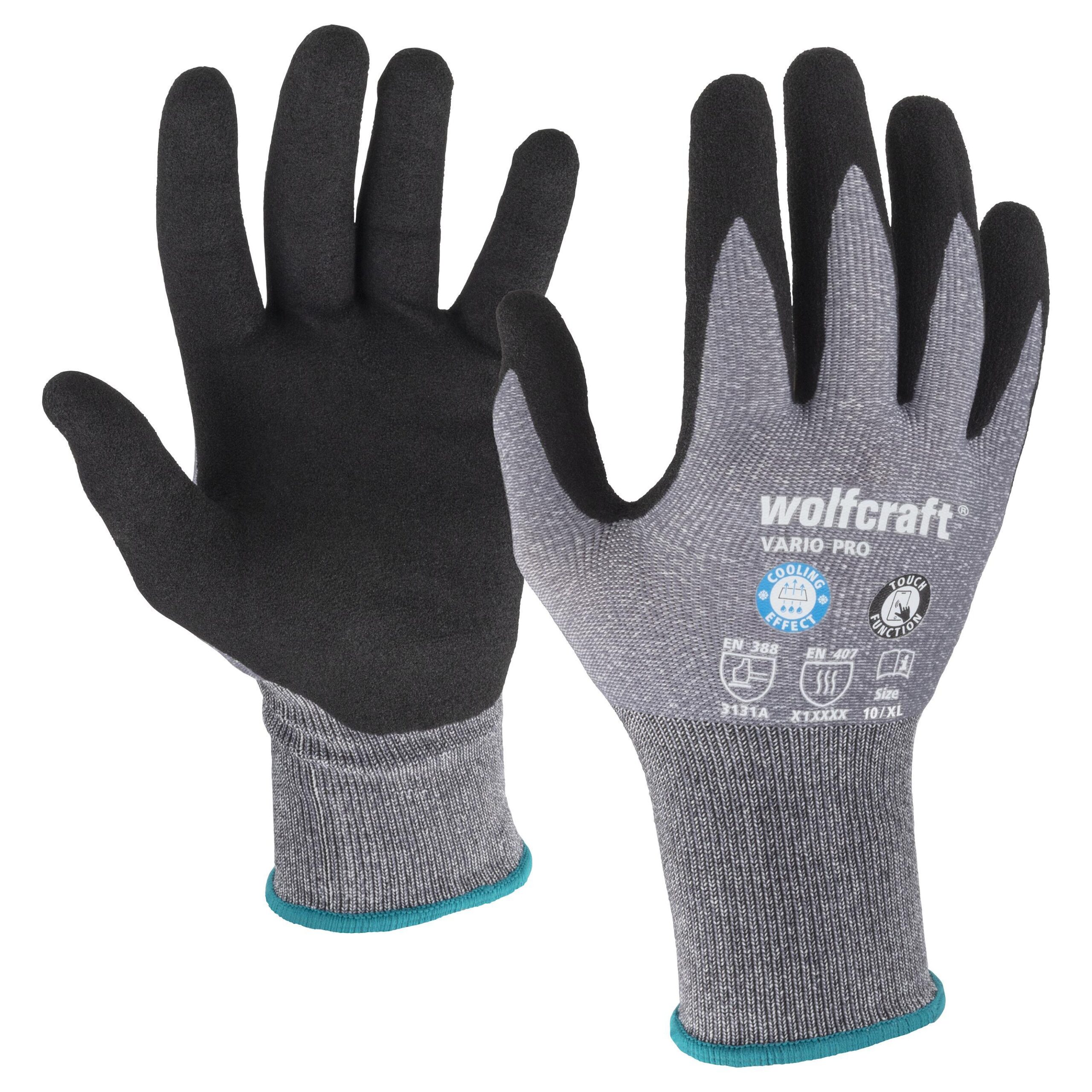 wolfcraft pracovní rukavice VARIO PRO, vel. 8 (M) 4982000