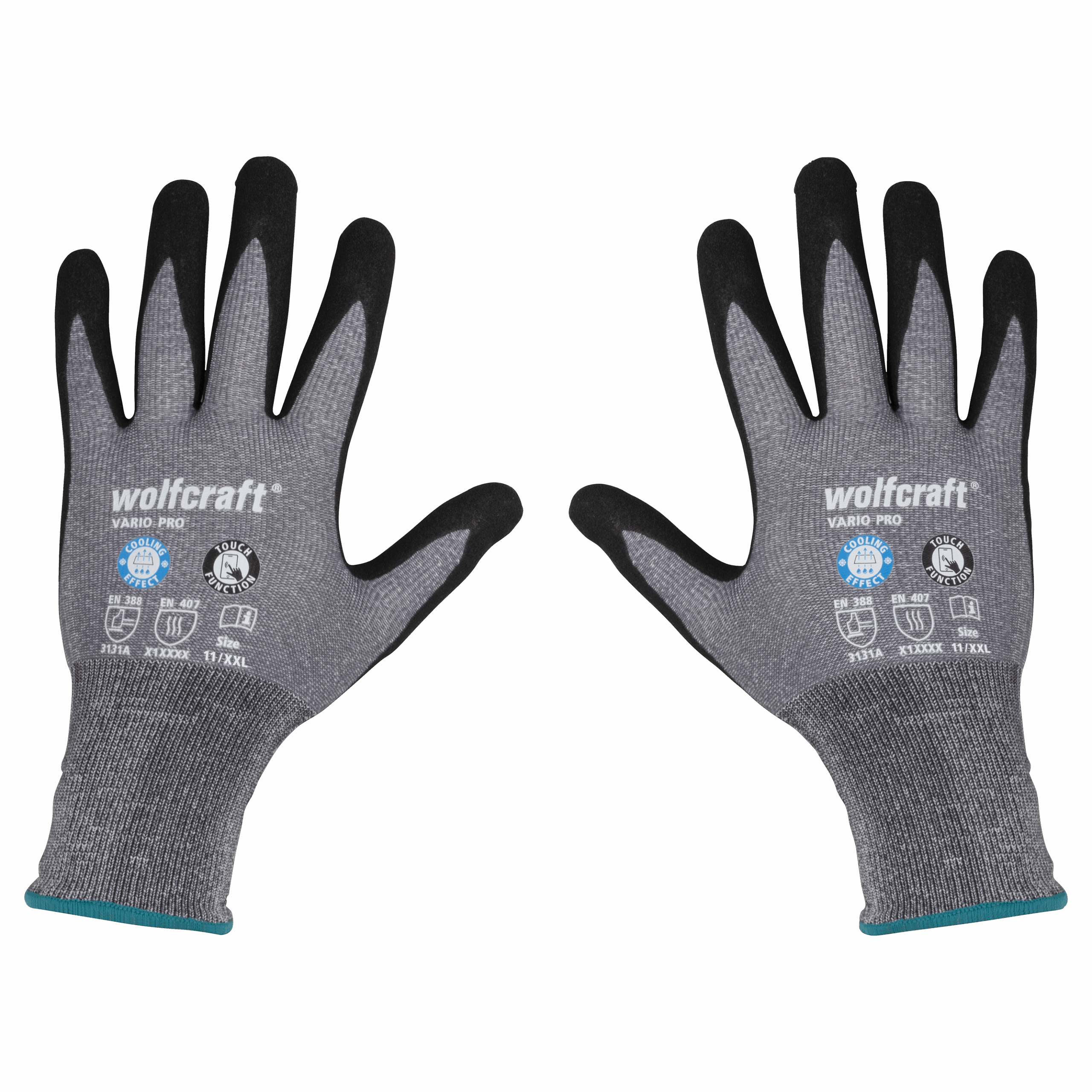 wolfcraft pracovní rukavice VARIO PRO, vel. 8 (M) 4982000 - Obrázek 7