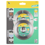 Sada diamantových řezacích kotoučů wolfcraft Ø 115 mm, 2dílná 8391000