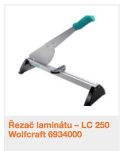 řezač laminátu